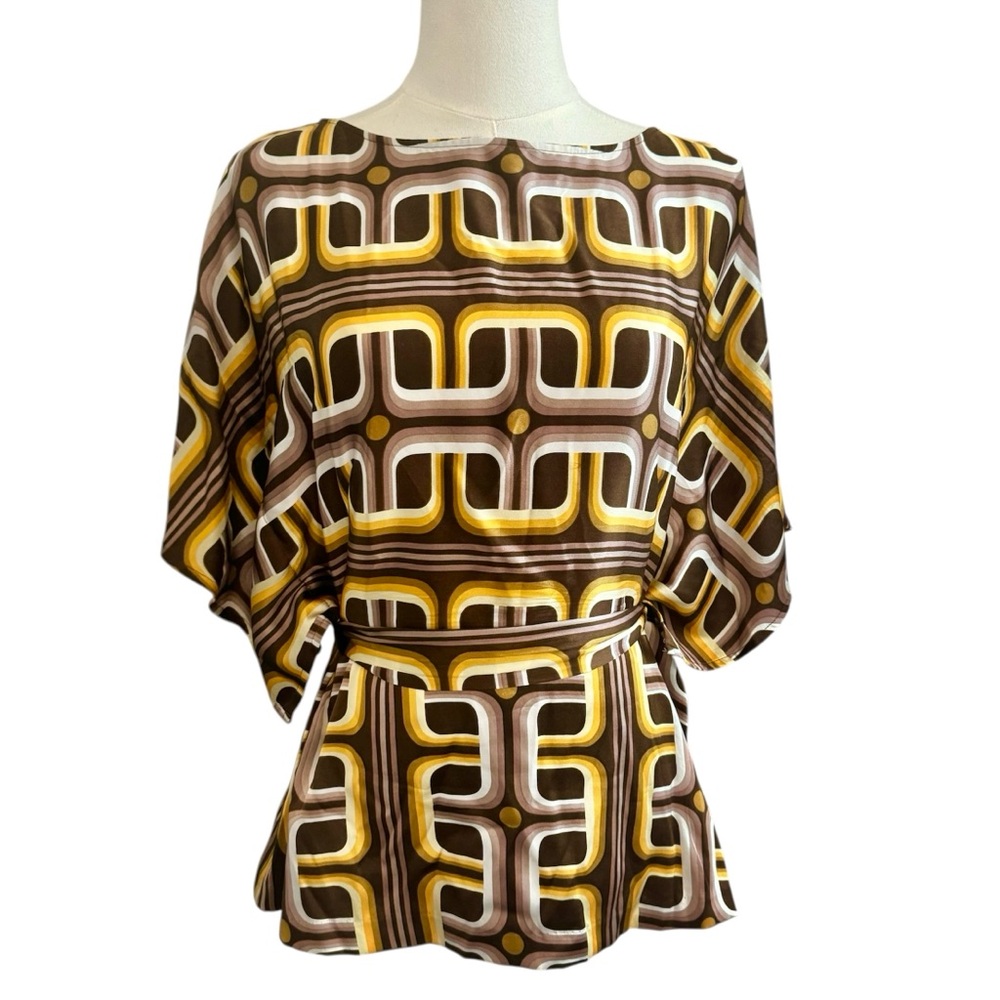 VINTAGE ECI NEW YORK FUNKY BLOUSE